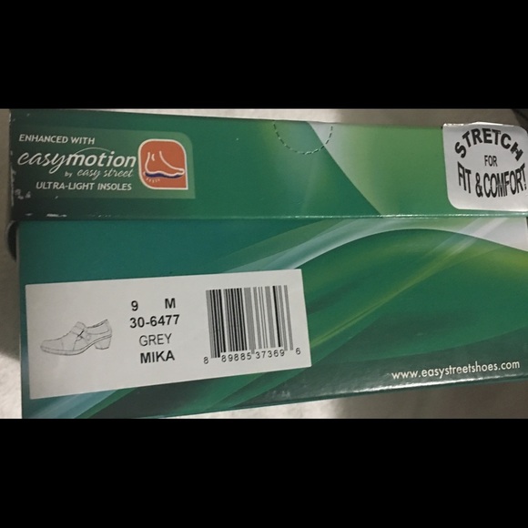 Easy Street Women’s Gray Mika Ankle Boots 9M - Picture 5 of 8